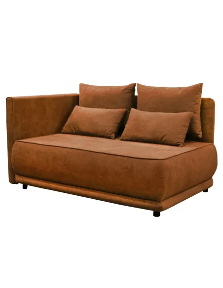 Canapea extensibilă LIAMI, living, 156x103x81/93 cm, țesătură Gerra 25 | MobilaOK