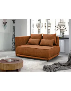 Canapea extensibilă LIAMI, living, 156x103x81/93 cm, țesătură Gerra 25 | MobilaOK 2