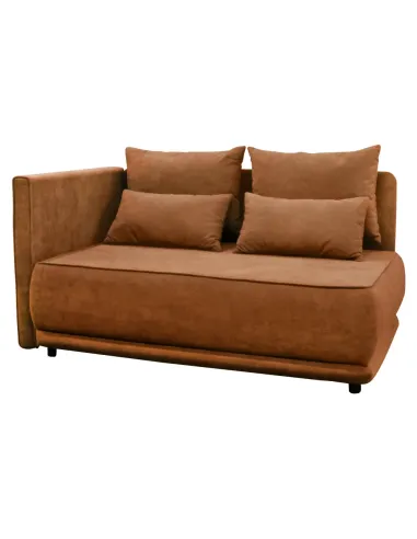 Canapea extensibilă LIAMI, living, 156x103x81/93 cm, țesătură Gerra 25 | MobilaOK