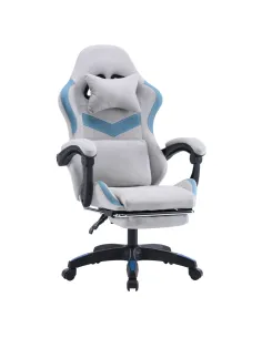 Scaun Gaming ZODIA, birou, 63x62x113-123 cm, țesătură/plastic | MobilaOK