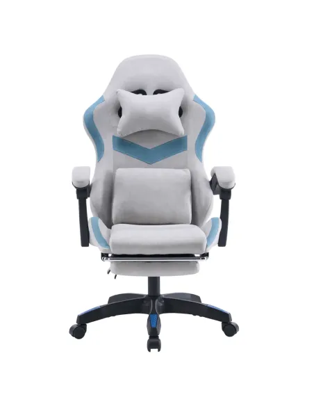 Scaun Gaming ZODIA, birou, 63x62x113-123 cm, țesătură/plastic | MobilaOK