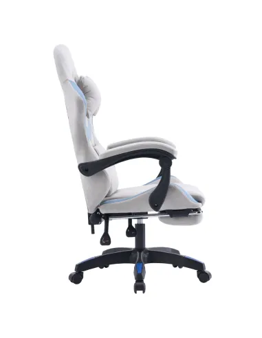 Scaun Gaming ZODIA, birou, 63x62x113-123 cm, țesătură/plastic | MobilaOK