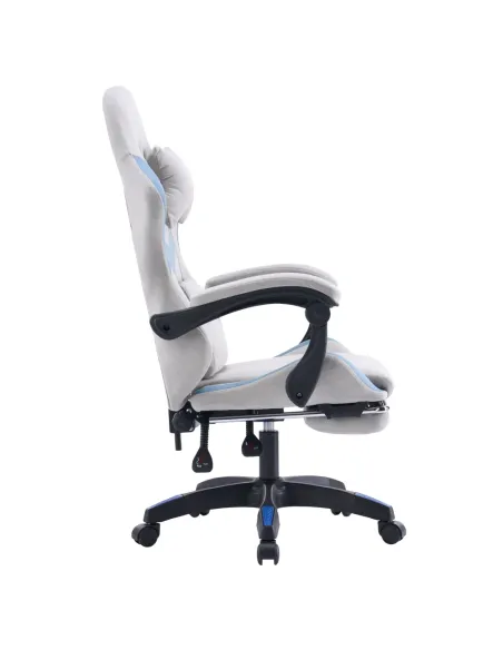 Scaun Gaming ZODIA, birou, 63x62x113-123 cm, țesătură/plastic | MobilaOK