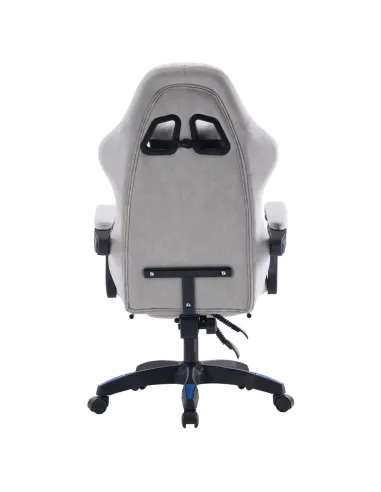 Scaun Gaming ZODIA, birou, 63x62x113-123 cm, țesătură/plastic | MobilaOK