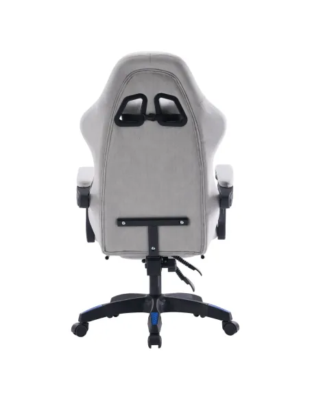 Scaun Gaming ZODIA, birou, 63x62x113-123 cm, țesătură/plastic | MobilaOK