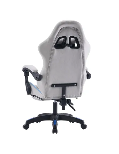 Scaun Gaming ZODIA, birou, 63x62x113-123 cm, țesătură/plastic | MobilaOK