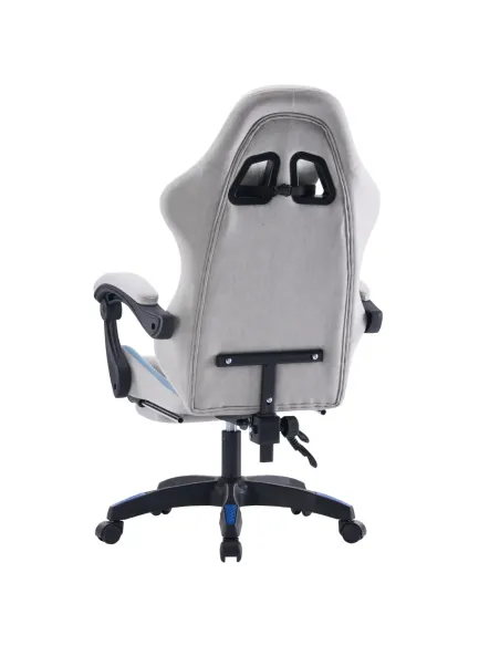Scaun Gaming ZODIA, birou, 63x62x113-123 cm, țesătură/plastic | MobilaOK