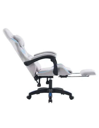 Scaun Gaming ZODIA, birou, 63x62x113-123 cm, țesătură/plastic | MobilaOK