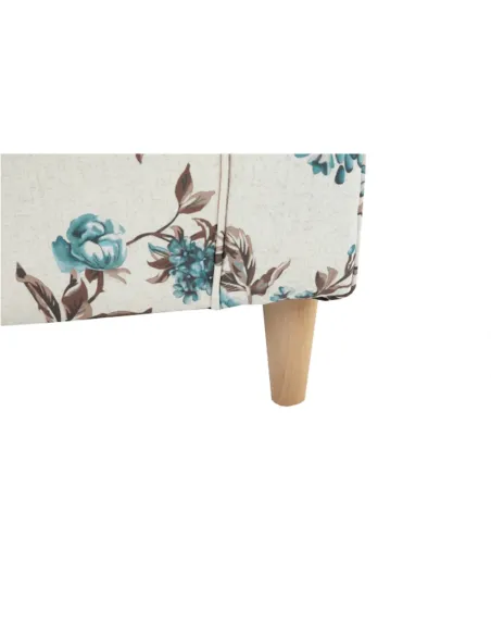 Fotoliu CHARLOT living, dormitor, birou 86x105x82 cm material textil Rose 14, lemn masiv fag | MobilaOK