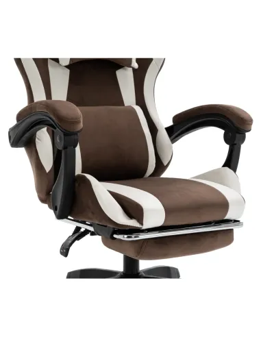 Scaun Gaming HOSPO, birou/gaming, 63x62x113-123 cm, tesatura/plastic | MobilaOK