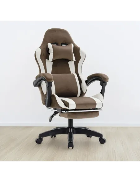 Scaun Gaming HOSPO, birou/gaming, 63x62x113-123 cm, tesatura/plastic | MobilaOK