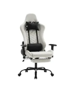 Scaun Gaming, PAPIBAS, birou/cameră, 66x67x129-139 cm, fier/plastic | MobilaOK