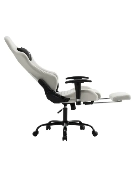 Scaun Gaming, PAPIBAS, birou/cameră, 66x67x129-139 cm, fier/plastic | MobilaOK