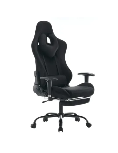Scaun Gaming SALOP, birou/acasă, 66x67x129-139 cm, tesatura Velvet/crom | MobilaOK