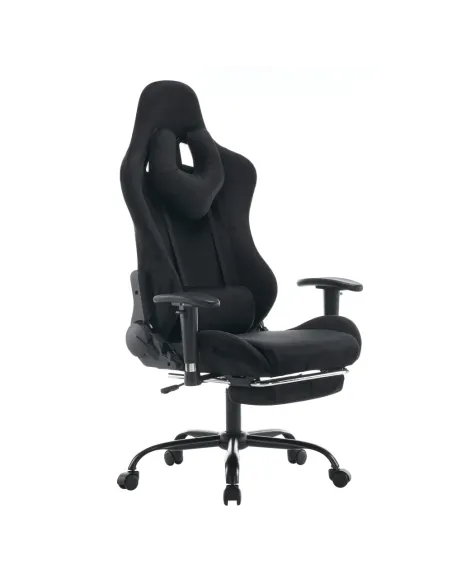 Scaun Gaming SALOP, birou/acasă, 66x67x129-139 cm, tesatura Velvet/crom | MobilaOK