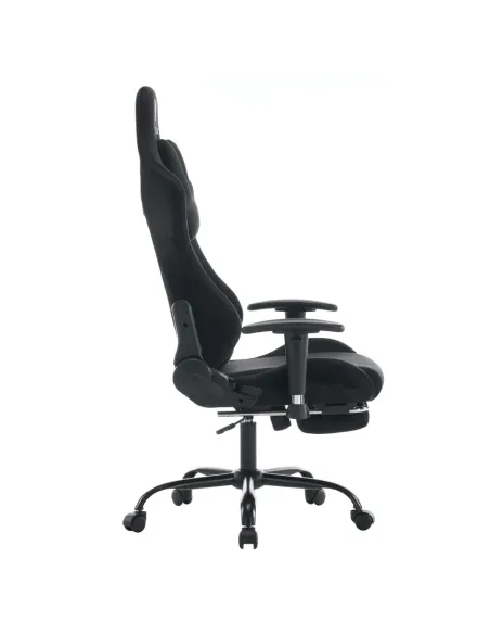 Scaun Gaming SALOP, birou/acasă, 66x67x129-139 cm, tesatura Velvet/crom | MobilaOK