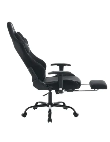 Scaun Gaming SALOP, birou/acasă, 66x67x129-139 cm, tesatura Velvet/crom | MobilaOK