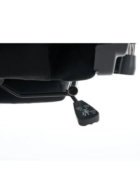 Scaun Gaming SALOP, birou/acasă, 66x67x129-139 cm, tesatura Velvet/crom | MobilaOK