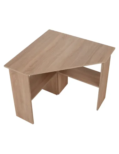 Masă PC RONY NEW, birou, 84x74x84 cm, PAL melaminat stejar sonoma | MobilaOK