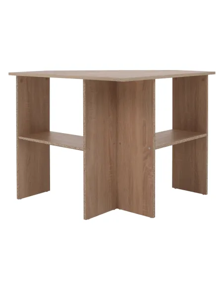 Masă PC RONY NEW, birou, 84x74x84 cm, PAL melaminat stejar sonoma | MobilaOK