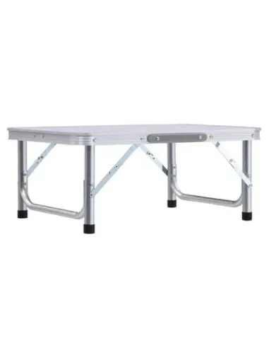 Masă de camping KEPI TYP 2, exterior, 60x45x55 cm, aluminiu/MDF | MobilaOK