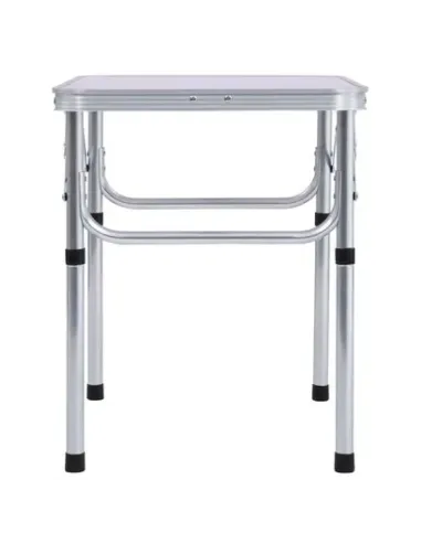 Masă de camping KEPI TYP 2, exterior, 60x45x55 cm, aluminiu/MDF | MobilaOK