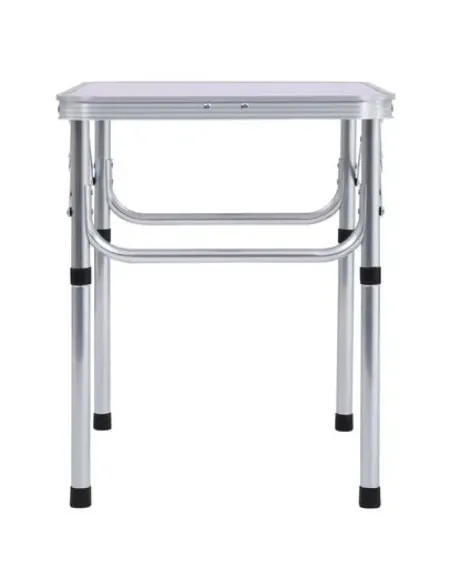 Masă de camping KEPI TYP 2, exterior, 60x45x55 cm, aluminiu/MDF | MobilaOK