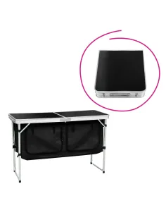 Masă de camping KEPI TYP 3, exterior, 120 cm, aluminiu/PAL | MobilaOK