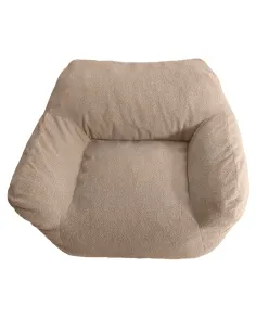 Puf, FUFY, living sau dormitor, 96x81x70 cm, Tesatura Boucle si spuma | MobilaOK