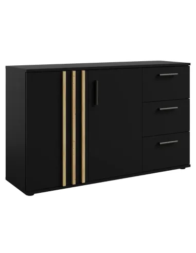 Comodă TOLIS TYP 3 pentru dormitor, 120x35x73 cm, din PAL și MDF | MobilaOK