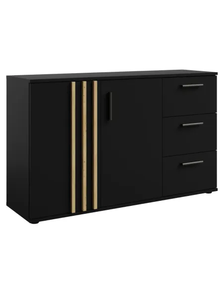 Comodă TOLIS TYP 3 pentru dormitor, 120x35x73 cm, din PAL și MDF | MobilaOK