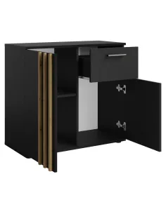 Comodă TOLIS TYP 4, dormitor/hol, 80x35x73 cm, PAL/MDF | MobilaOK 2