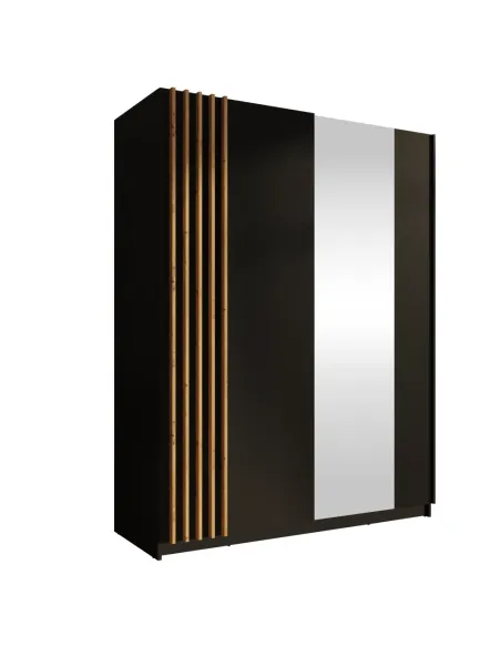 Dulap BAJADERO, dormitor/hol, 150x63.5x198.5 cm, PAL/MDF | MobilaOK