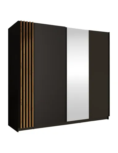 Dulap BAJADERO, living/dormitor, 200x63.5x198.5 cm, PAL melaminat/MDF | MobilaOK
