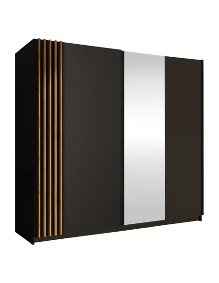 Dulap BAJADERO, living/dormitor, 200x63.5x198.5 cm, PAL melaminat/MDF | MobilaOK