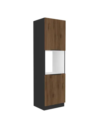 Dulap înalt MENZO 60 DP-210 2F, bucătărie, 60x57x210 cm, PAL melaminat | MobilaOK