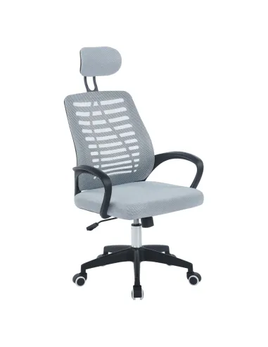 Scaun de birou EDRED, birou, 61x60x116 cm, plastic/plasă, KONDELA | MobilaOK