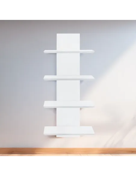 Poliță suspendată ROBUS, living, 40x16.5x92 cm, PAL melaminat | MobilaOK
