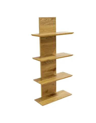 Poliță suspendată ROBUS living, dormitor, bucătărie 40x16.5x92 cm PAL melaminat stejar | MobilaOK