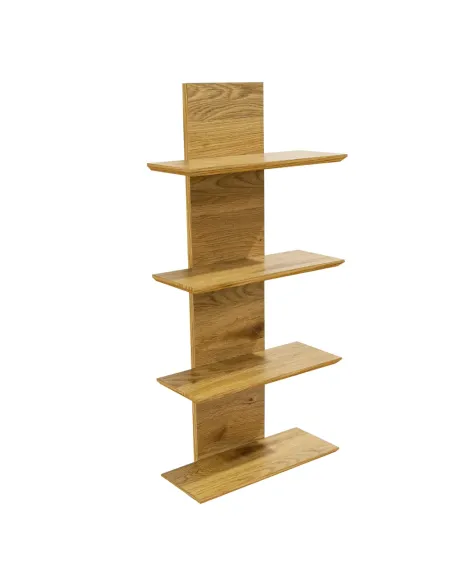 Poliță suspendată ROBUS living, dormitor, bucătărie 40x16.5x92 cm PAL melaminat stejar | MobilaOK