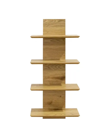 Poliță suspendată ROBUS living, dormitor, bucătărie 40x16.5x92 cm PAL melaminat stejar | MobilaOK