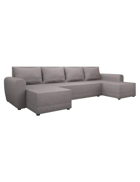 Canapea extensibilă DAKAR NEW U, living, 350x138x73 cm, spumă poliuretanică, țesătură Twist | MobilaOK