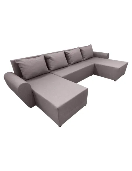 Canapea extensibilă DAKAR NEW U, living, 350x138x73 cm, spumă poliuretanică, țesătură Twist | MobilaOK