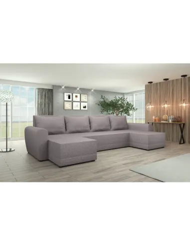 Canapea extensibilă DAKAR NEW U, living, 350x138x73 cm, spumă poliuretanică, țesătură Twist | MobilaOK