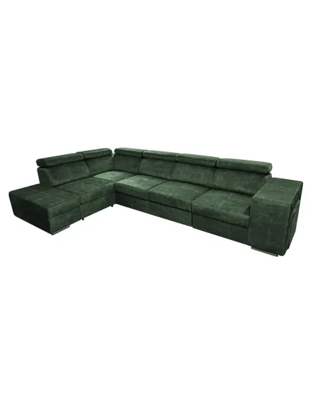 Canapea Extensibilă MALAGA BIG, Living, 334x210x79/97 cm, Ţesătură Country 11 | MobilaOK