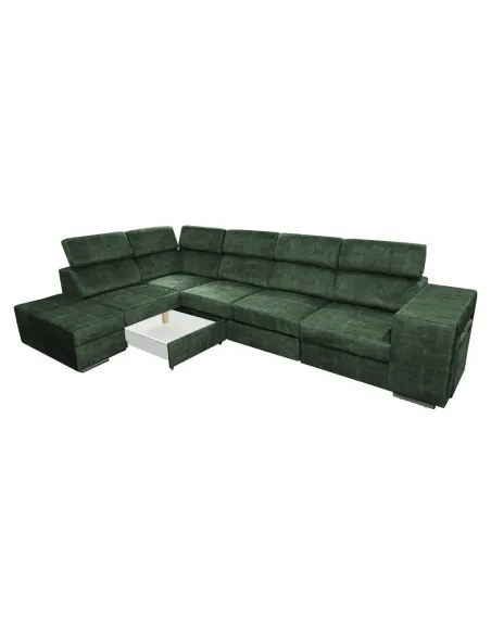 Canapea Extensibilă MALAGA BIG, Living, 334x210x79/97 cm, Ţesătură Country 11 | MobilaOK