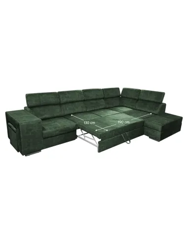 Set Canapea MALAGA BIG Living 334x210x97 cm Țesătură Country 11 | MobilaOK