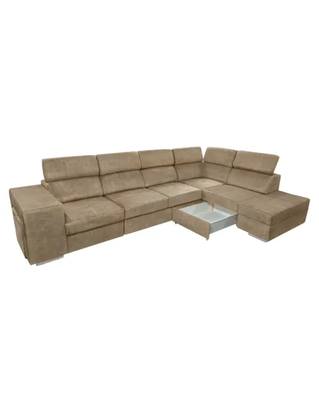 Set Canapea MALAGA BIG Living 334x210x97 cm Țesătură Country 3 | MobilaOK