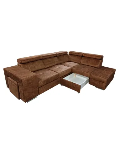 Set Canapea MALAGA Living 264x210x97 cm Țesătură Country 8 | MobilaOK