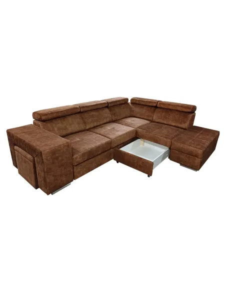 Set Canapea MALAGA Living 264x210x97 cm Țesătură Country 8 | MobilaOK